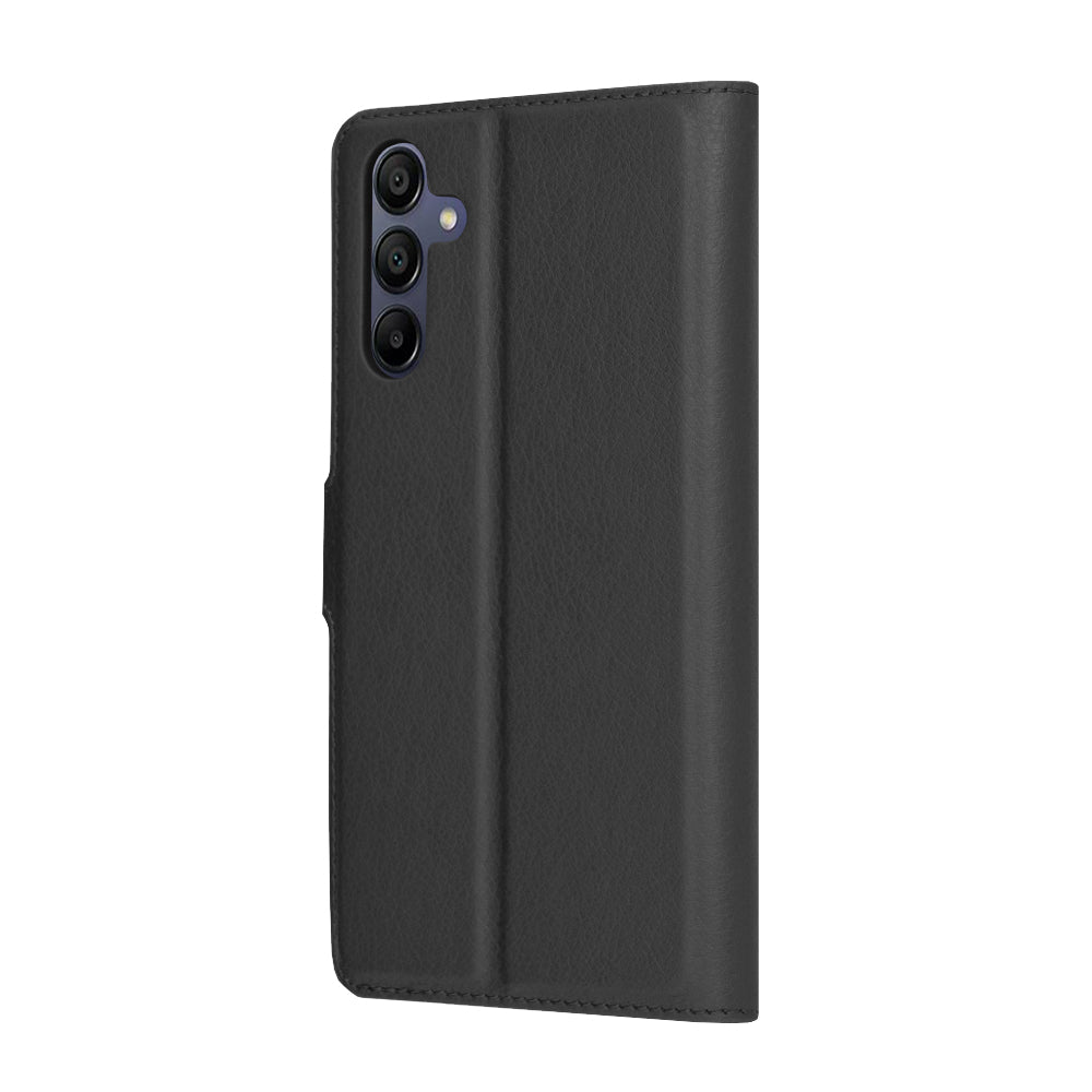 Funda para Samsung Galaxy A15 5G A156 / A15 A155, Techsuit, Leather Folio, Negra