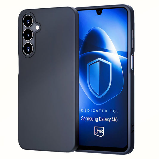 Funda para Samsung Galaxy A16 5G A166 / A16 4G A165, 3MK, Negra Mate