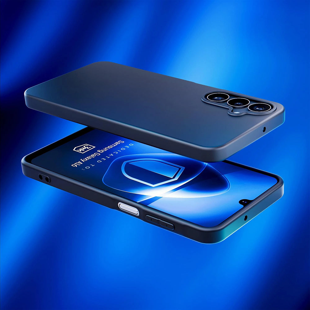 Funda para Samsung Galaxy A16 5G A166 / A16 4G A165, 3MK, Negra Mate