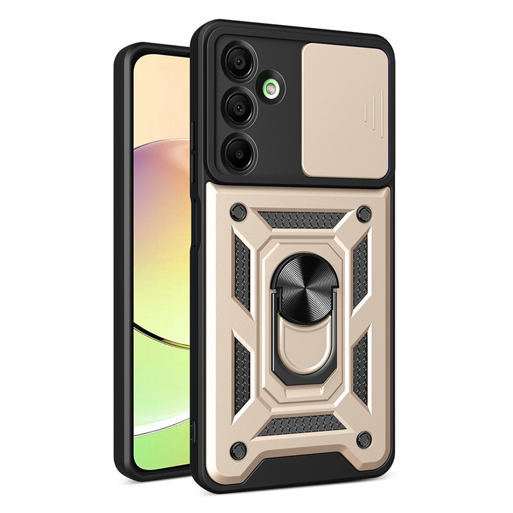 Funda para Samsung Galaxy A16 5G A166 / A16 4G A165, Techsuit, CamShield, Dorada