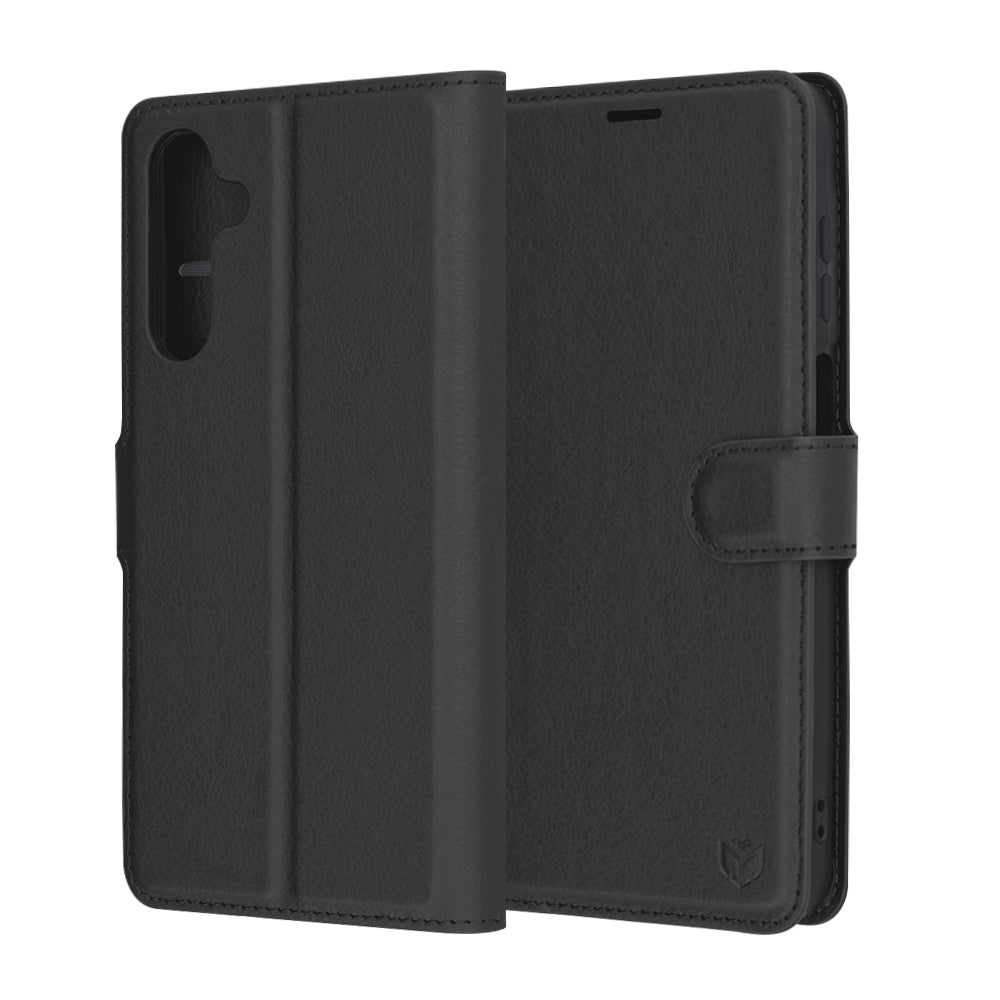 Funda para Samsung Galaxy A16 5G A166 / A16 4G A165, Techsuit, Leather Folio, Negra