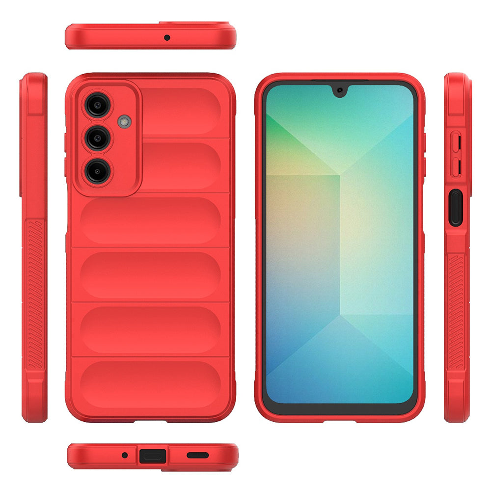 Funda para Samsung Galaxy A16 5G A166 / A16 4G A165, Techsuit, Magic Shield, Roja