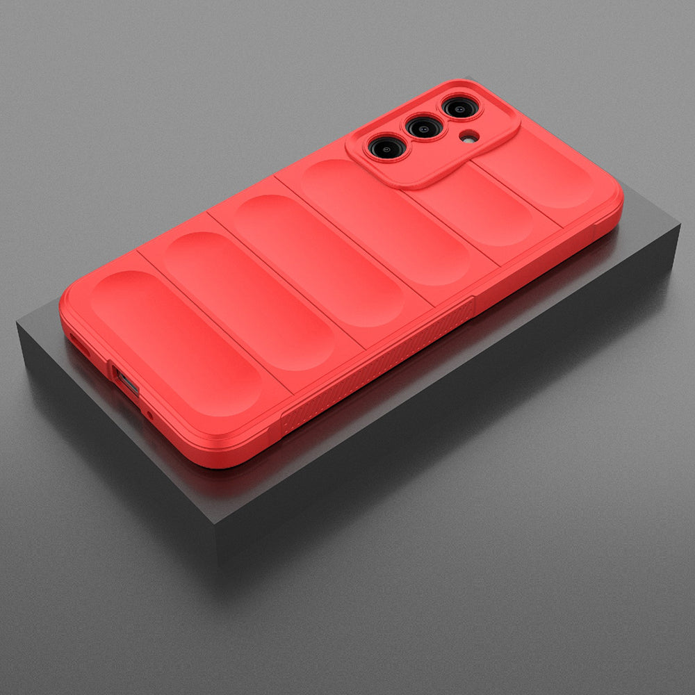 Funda para Samsung Galaxy A16 5G A166 / A16 4G A165, Techsuit, Magic Shield, Roja