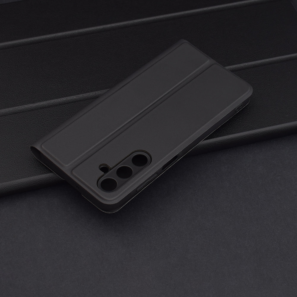 Funda para Samsung Galaxy A16 5G A166 / A16 4G A165, Techsuit, Magskin Book, Negra