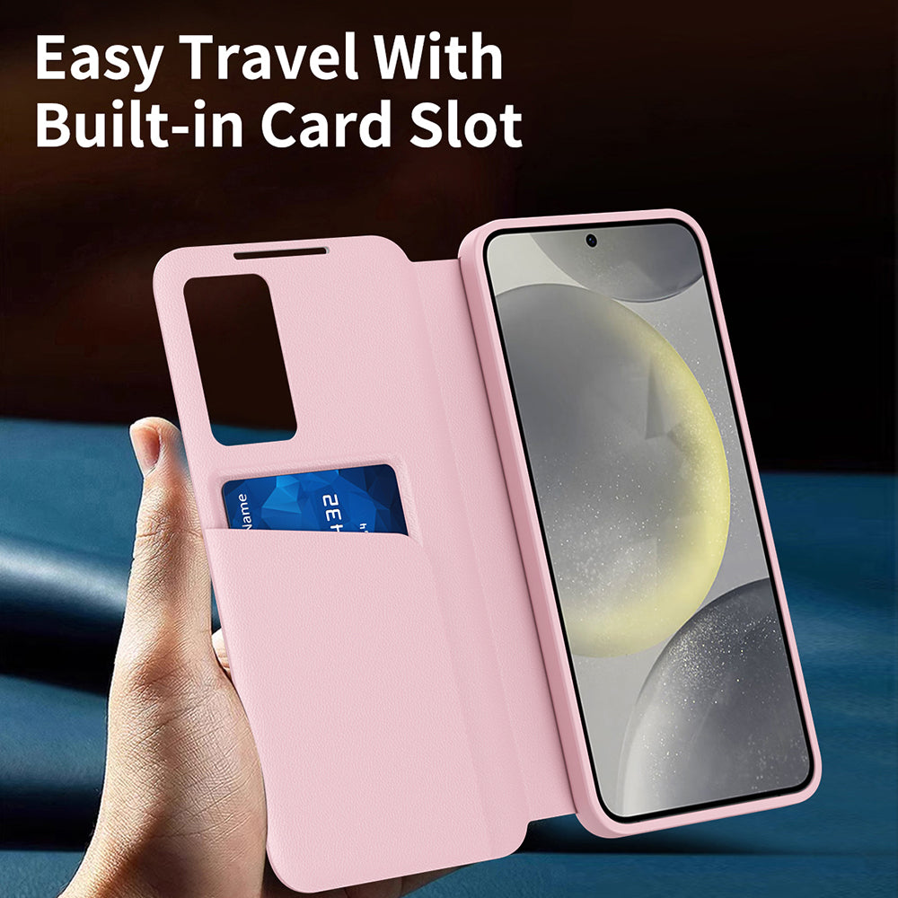 Funda para Samsung Galaxy A17 4G / A17 5G / A26 A266, Techsuit, SmartView, Rosa