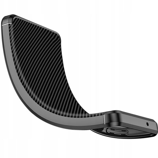 Funda para Samsung Galaxy A17 5G, Techsuit, Fibra de Carbon, Negra