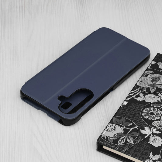 Funda para Samsung Galaxy A17 5G, Techsuit, eFold, Azul Oscuro