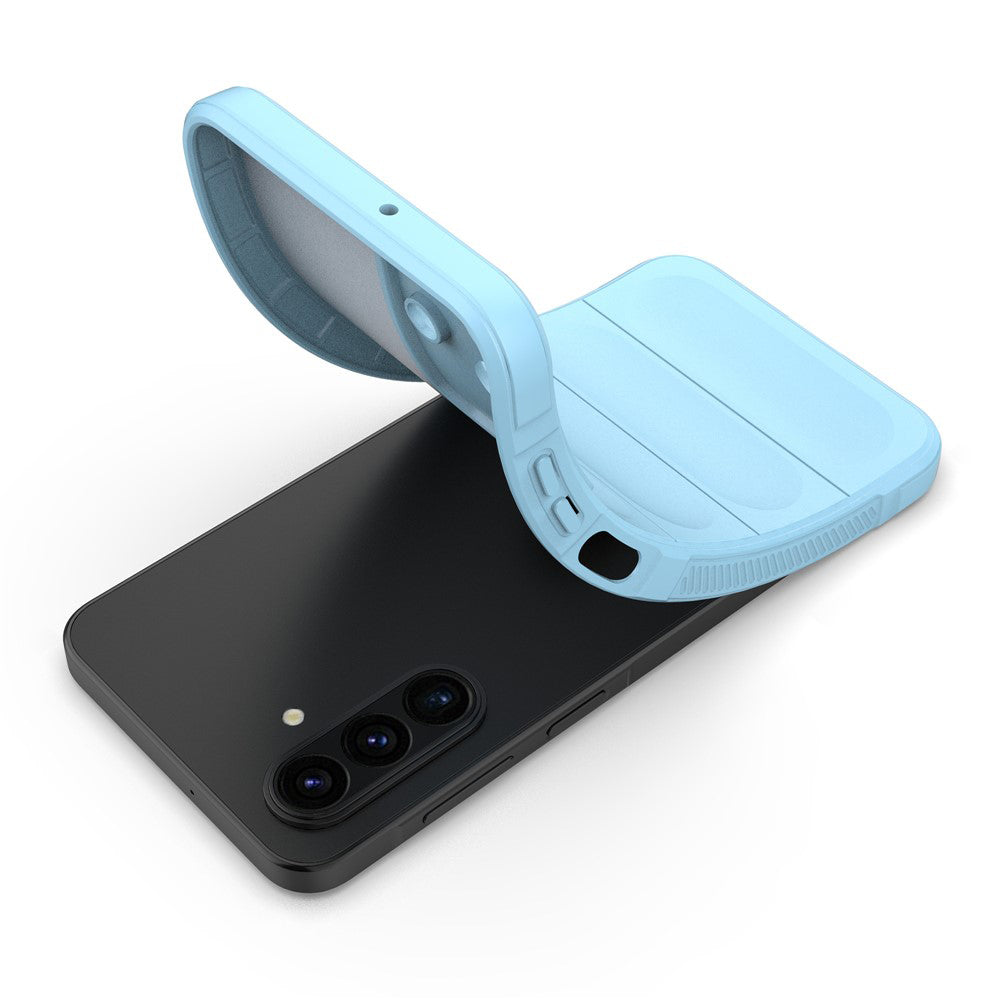 Funda para Samsung Galaxy A17 5G, Techsuit, Magic Shield, Azul