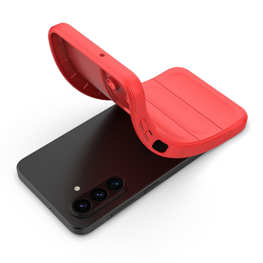 Funda para Samsung Galaxy A17 5G, Techsuit, Magic Shield, Roja