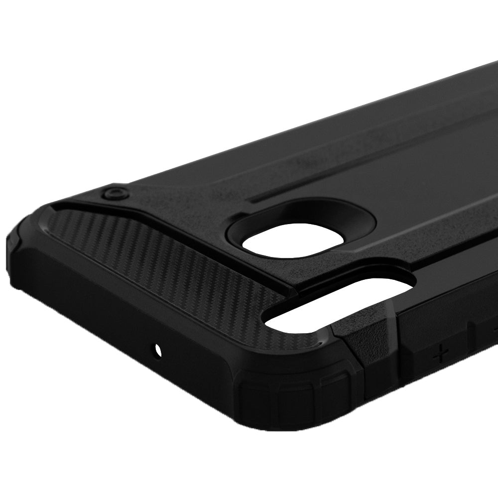 Funda para Samsung Galaxy A20e A202, Techsuit, Hybrid Armor, Negra