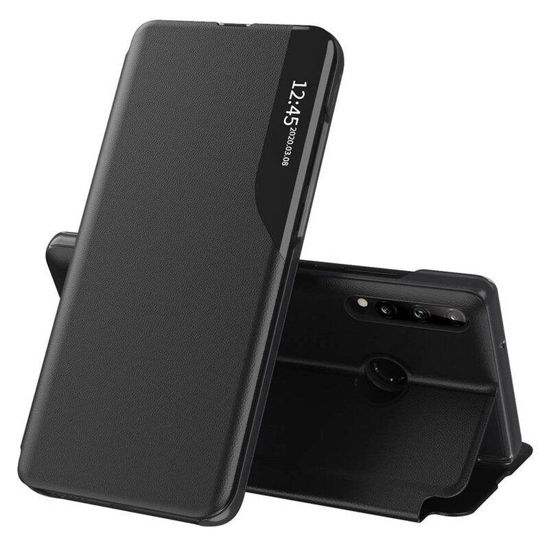 Funda para Samsung Galaxy A20s A207, Techsuit, eFold, Negra