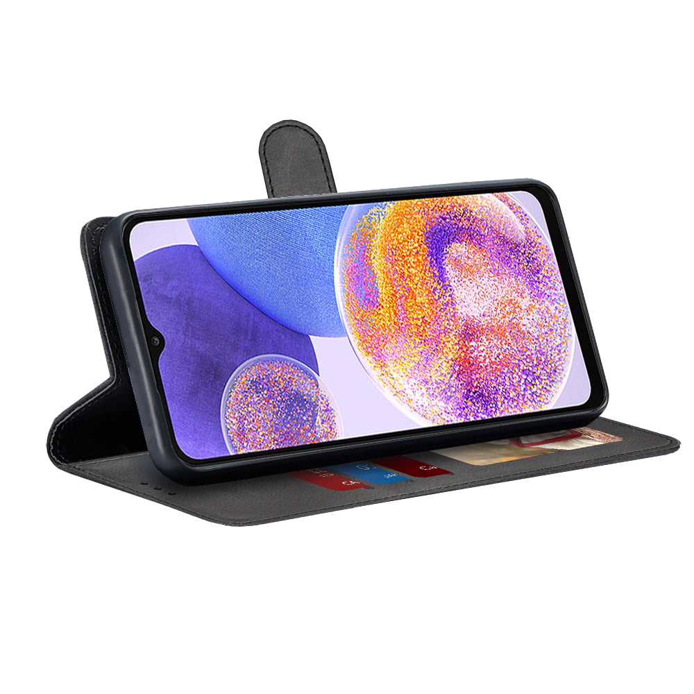Funda para Samsung Galaxy A23 5G A236 / A23 A235, Techsuit, Diary Book, Negra