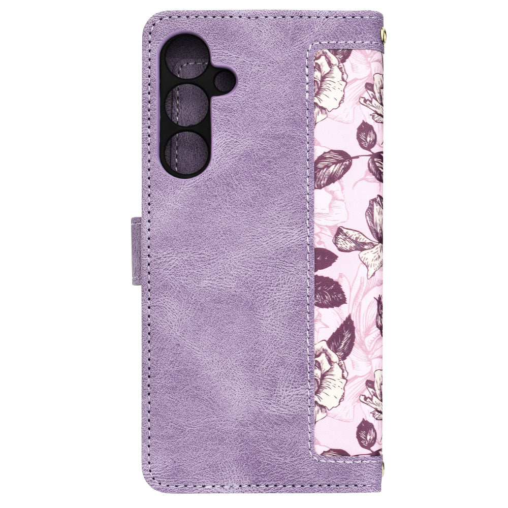 Funda para Samsung Galaxy A25 A256, Techsuit, FlipCraft, Morado