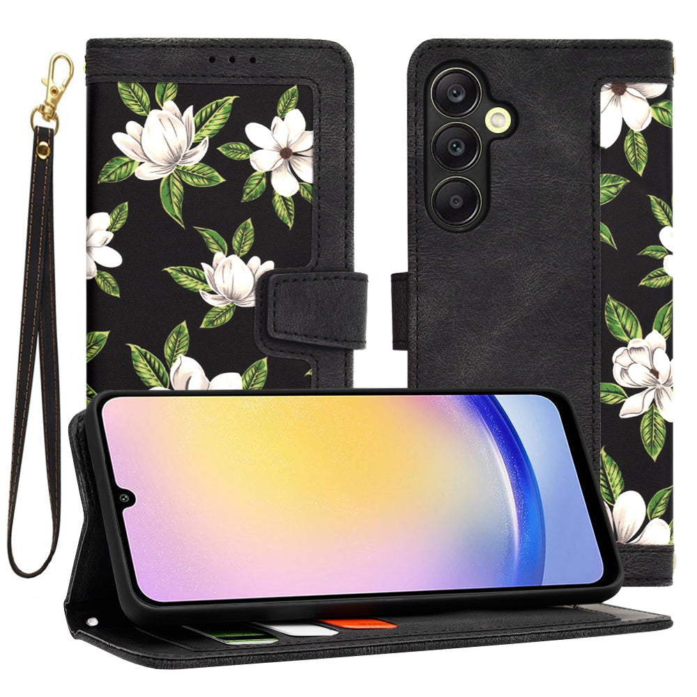 Funda para Samsung Galaxy A25 A256, Techsuit, FlipCraft, Negra