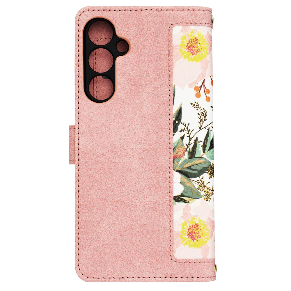 Funda para Samsung Galaxy A25 A256, Techsuit, FlipCraft, Rosa