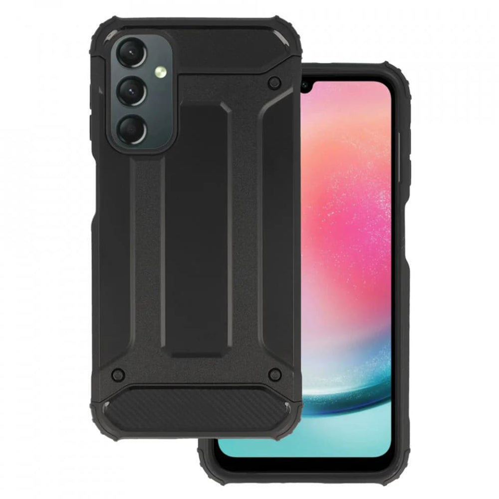 Funda para Samsung Galaxy A25 A256, Techsuit, Hybrid Armor, Negra