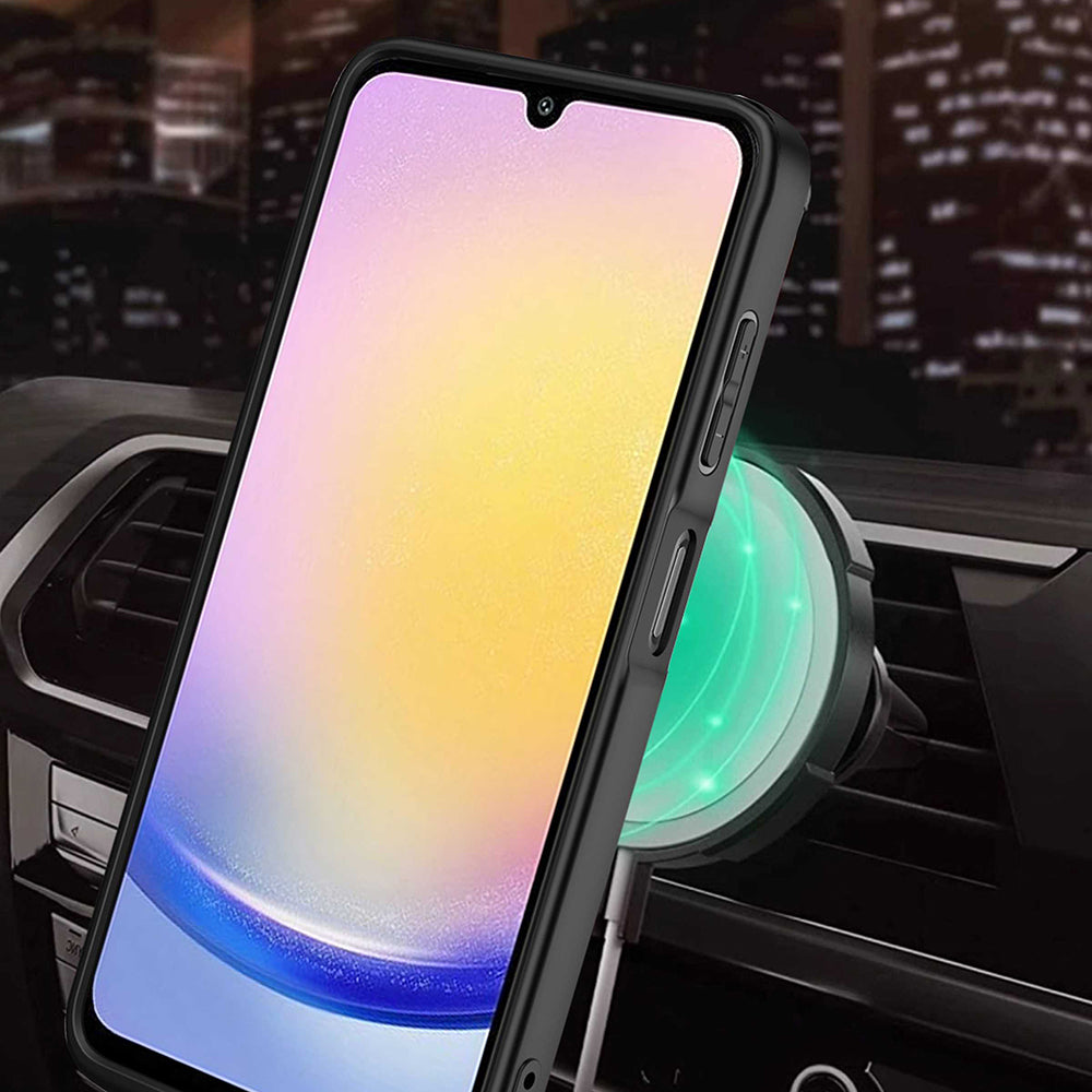 Funda para Samsung Galaxy A25 A256, Techsuit, RuggedCam, Morado