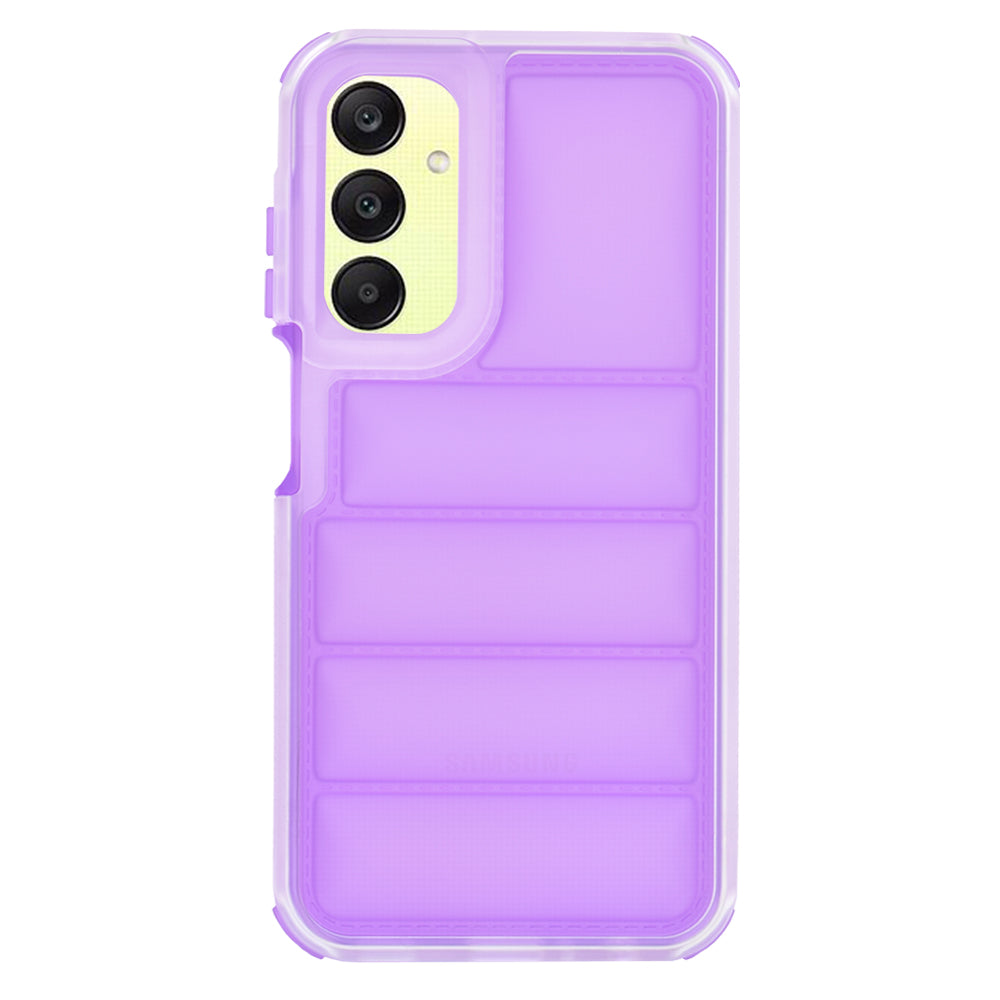 Funda para Samsung Galaxy A25 A256, Techsuit, Wave Shield, Morado