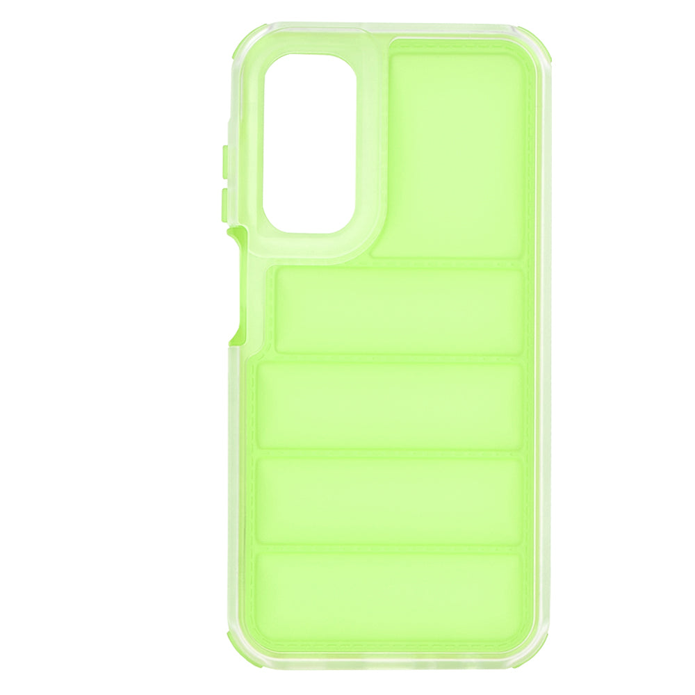Funda para Samsung Galaxy A25 A256, Techsuit, Wave Shield, Verde