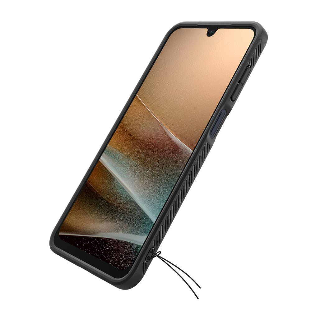 Funda para Samsung Galaxy A26 A266, Spigen, Liquid Air, Negra Mate ACS09290