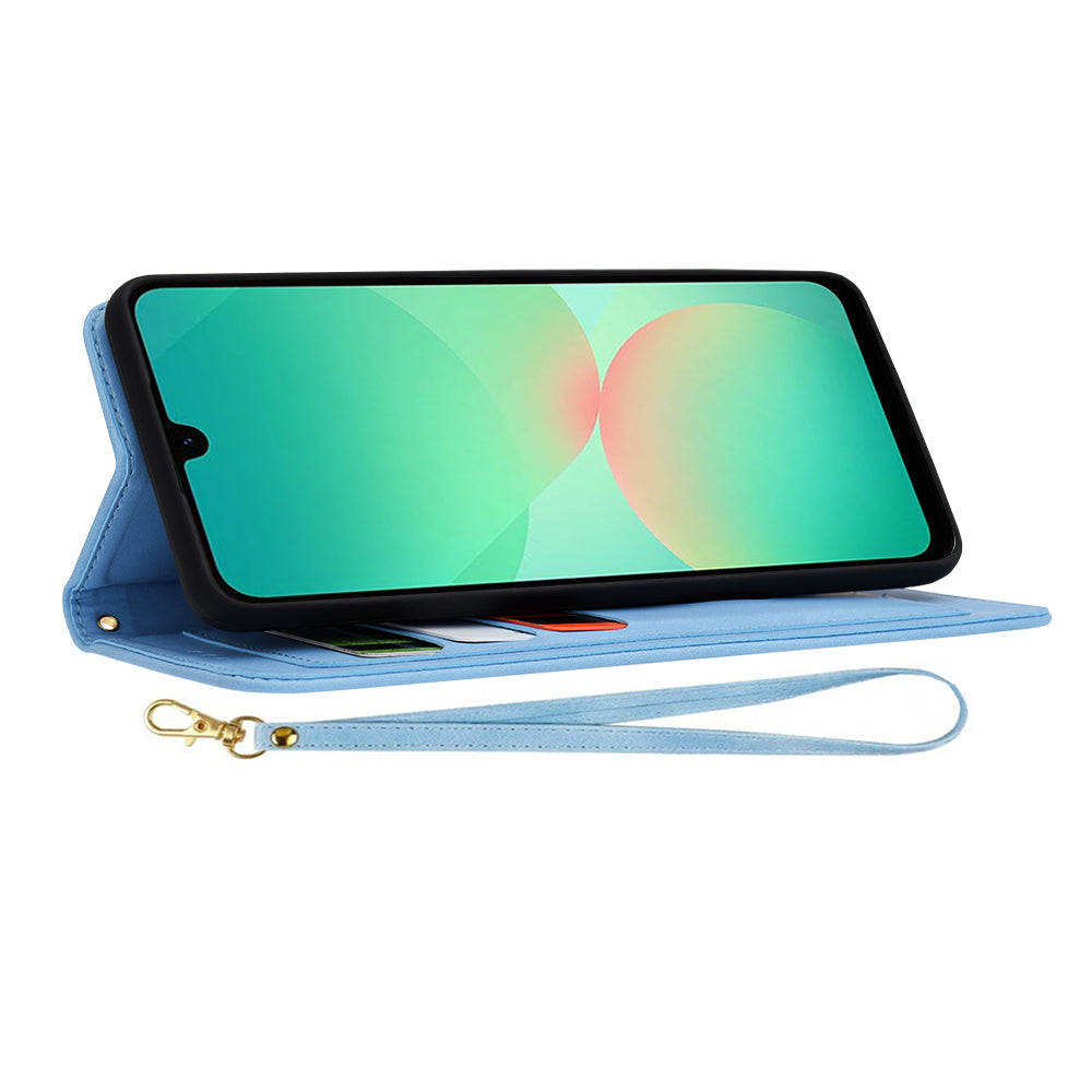 Funda para Samsung Galaxy A26 A266, Techsuit, FlipCraft, Azul