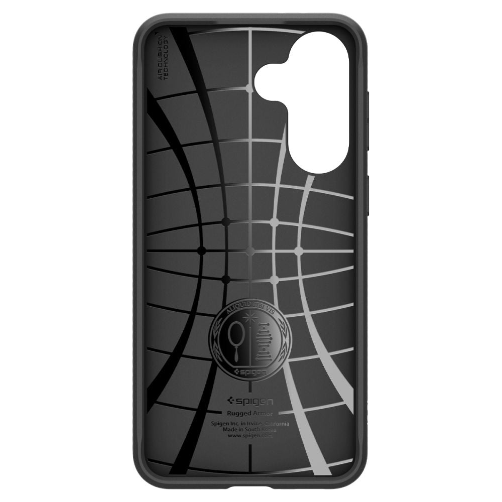 Funda para Samsung Galaxy A27 5G, Spigen, Rugged Armor, Negra ACS11312