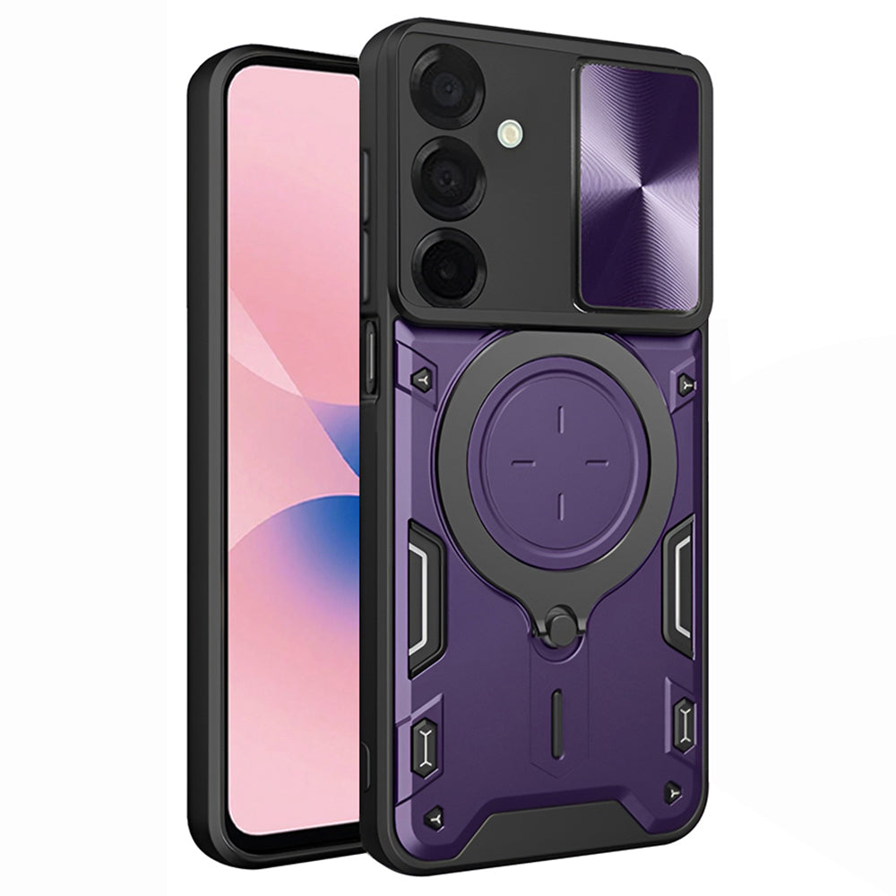 Funda para Samsung Galaxy A27 5G, Techsuit, CamGuard Pro, Morado