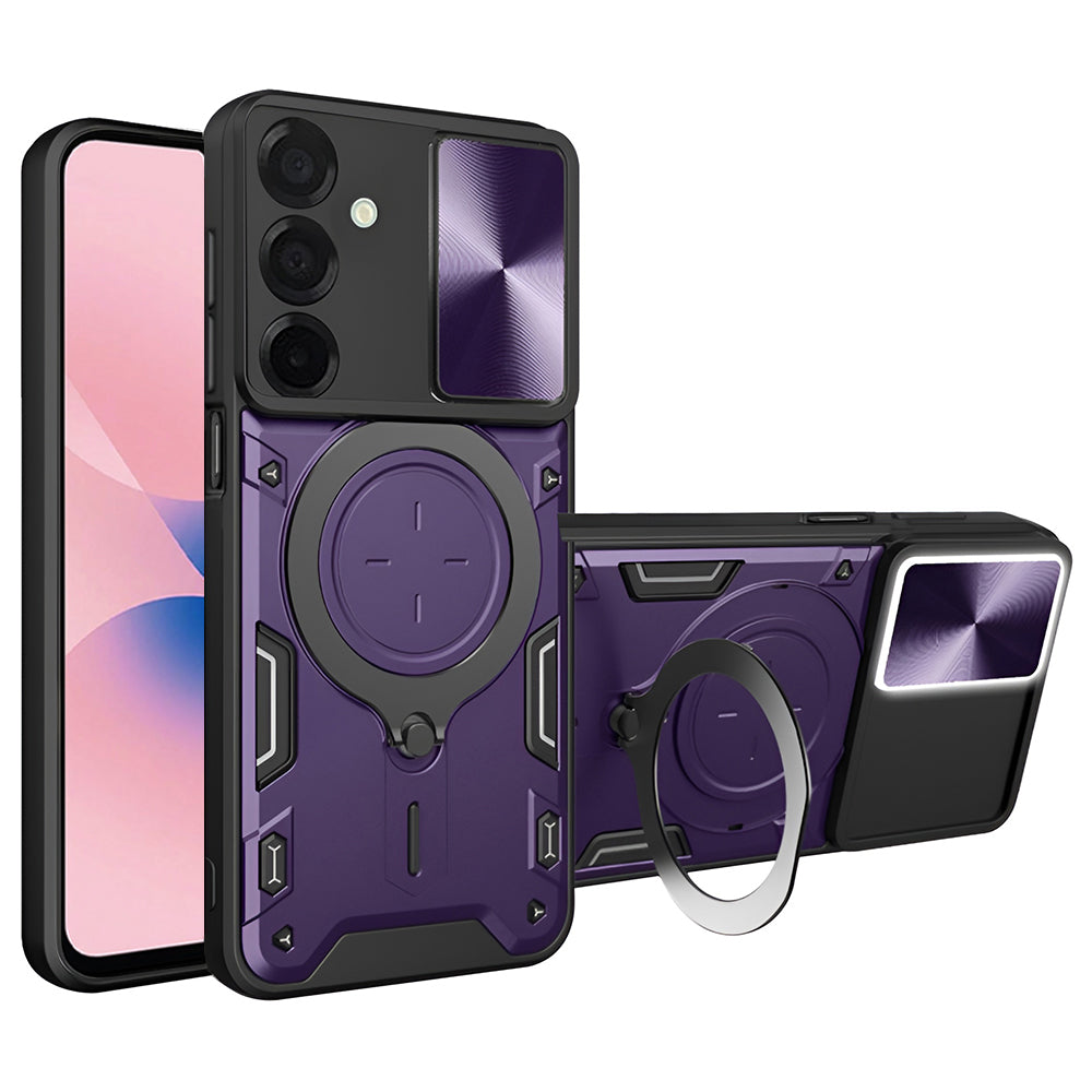 Funda para Samsung Galaxy A27 5G, Techsuit, CamGuard Pro, Morado