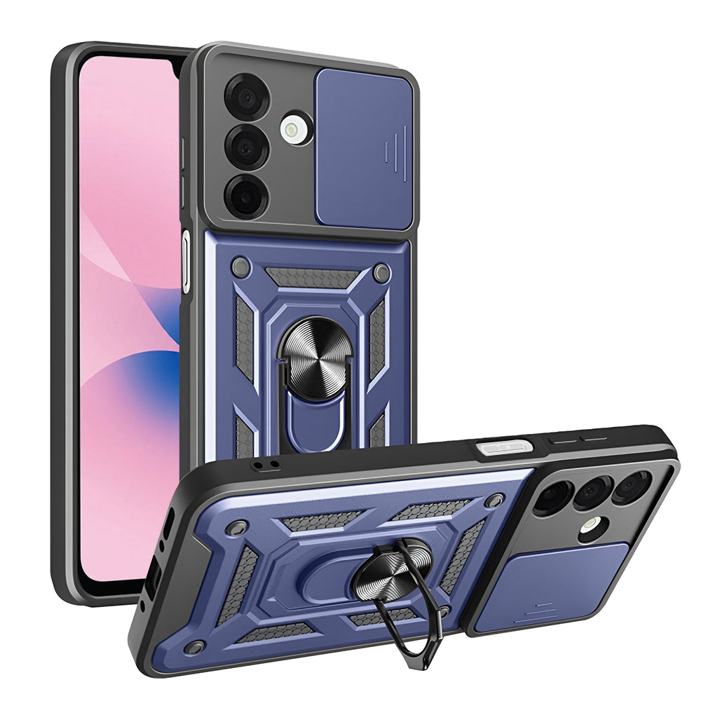 Funda para Samsung Galaxy A27 5G, Techsuit, CamShield, Azul