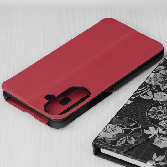 Funda para Samsung Galaxy A27 5G, Techsuit, eFold Nuevo Modelo, Roja