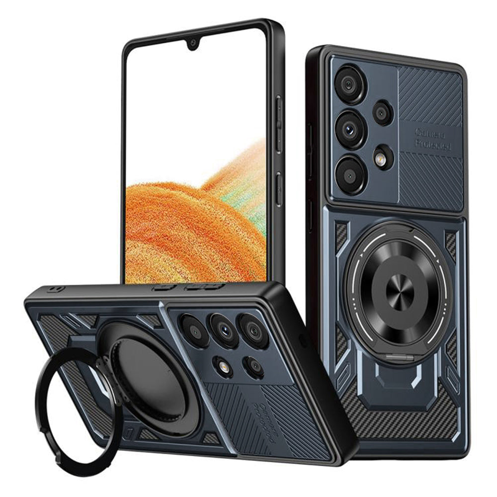 Funda para Samsung Galaxy A33 5G A336, Techsuit, RuggedCam, Azul