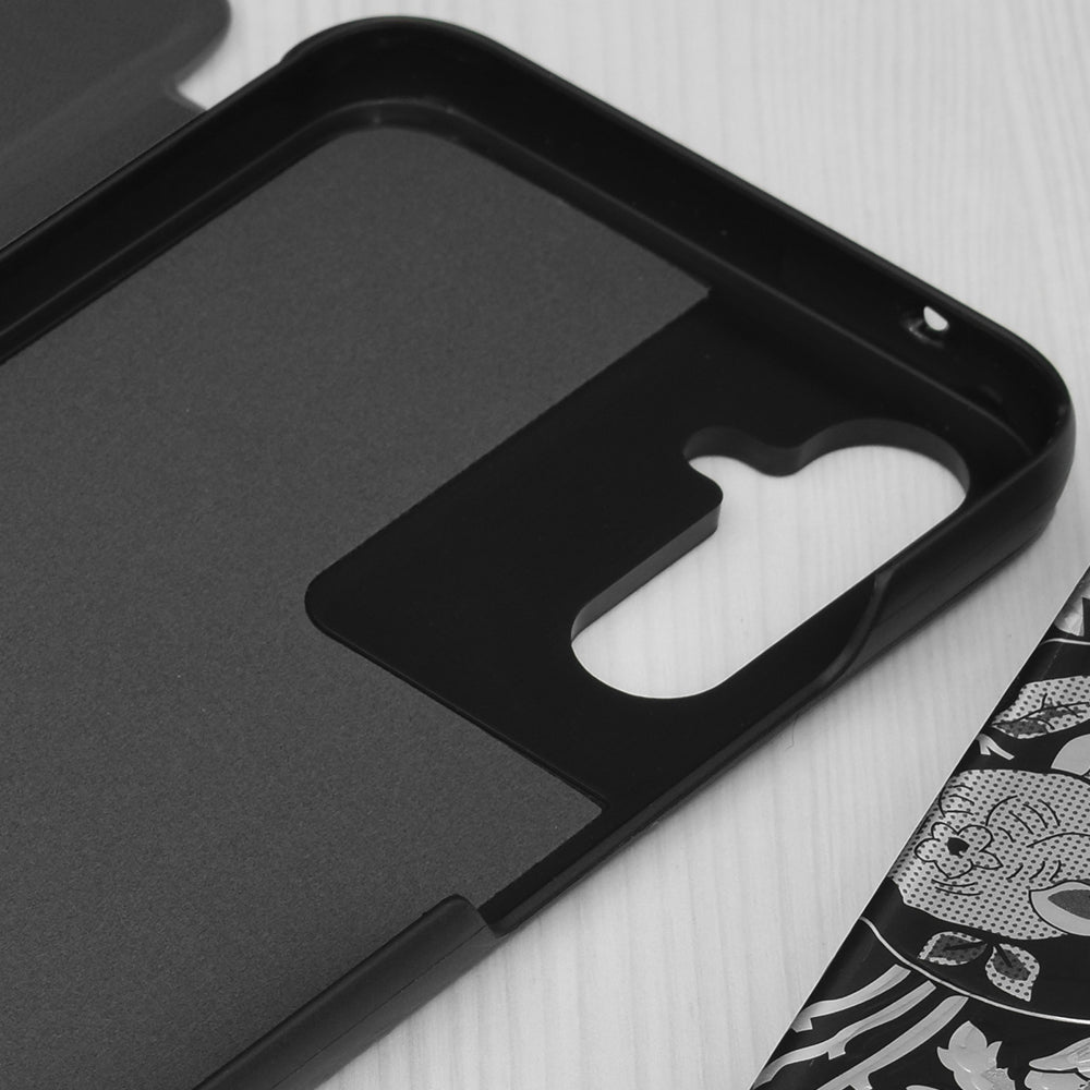 Funda para Samsung Galaxy A34 A346, Techsuit, eFold, Negra