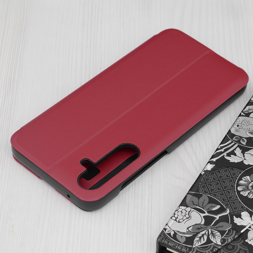 Funda para Samsung Galaxy A35 5G A356, Techsuit, eFold, Roja