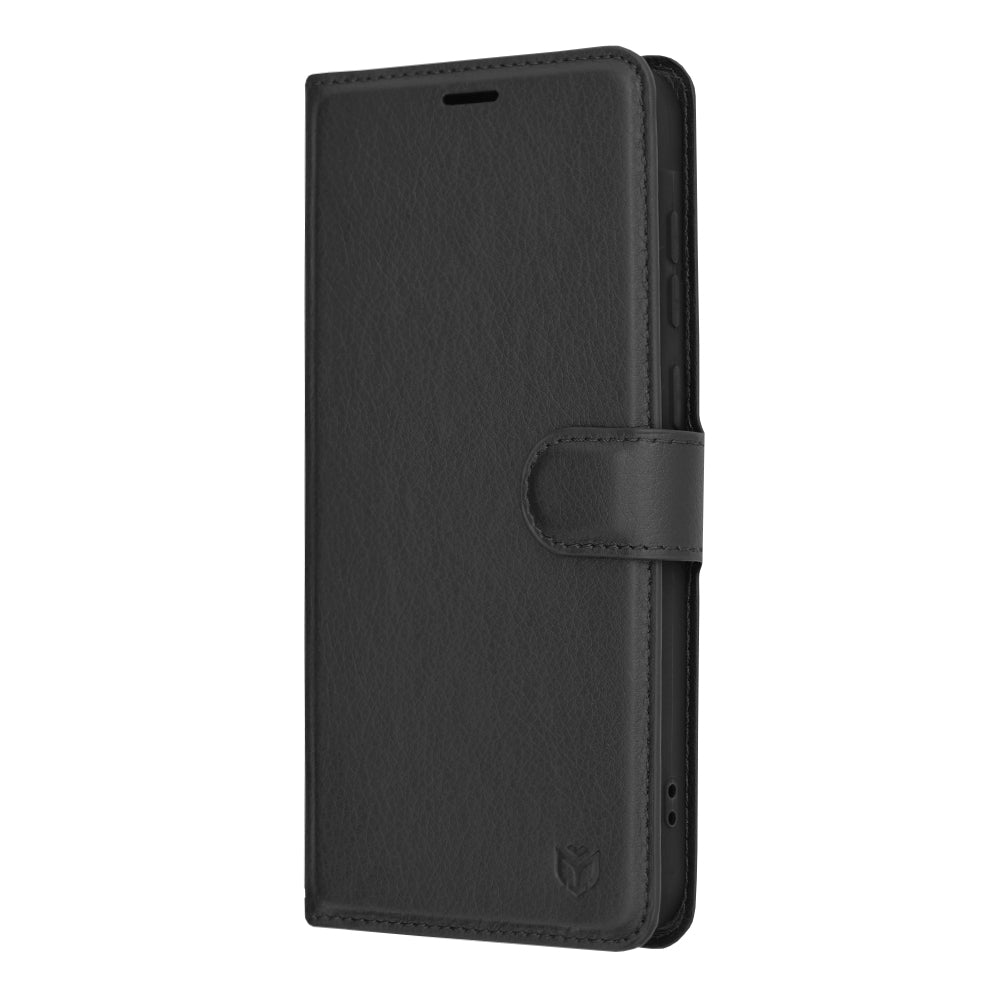 Funda para Samsung Galaxy A35 5G A356, Techsuit, Leather Folio, Negra