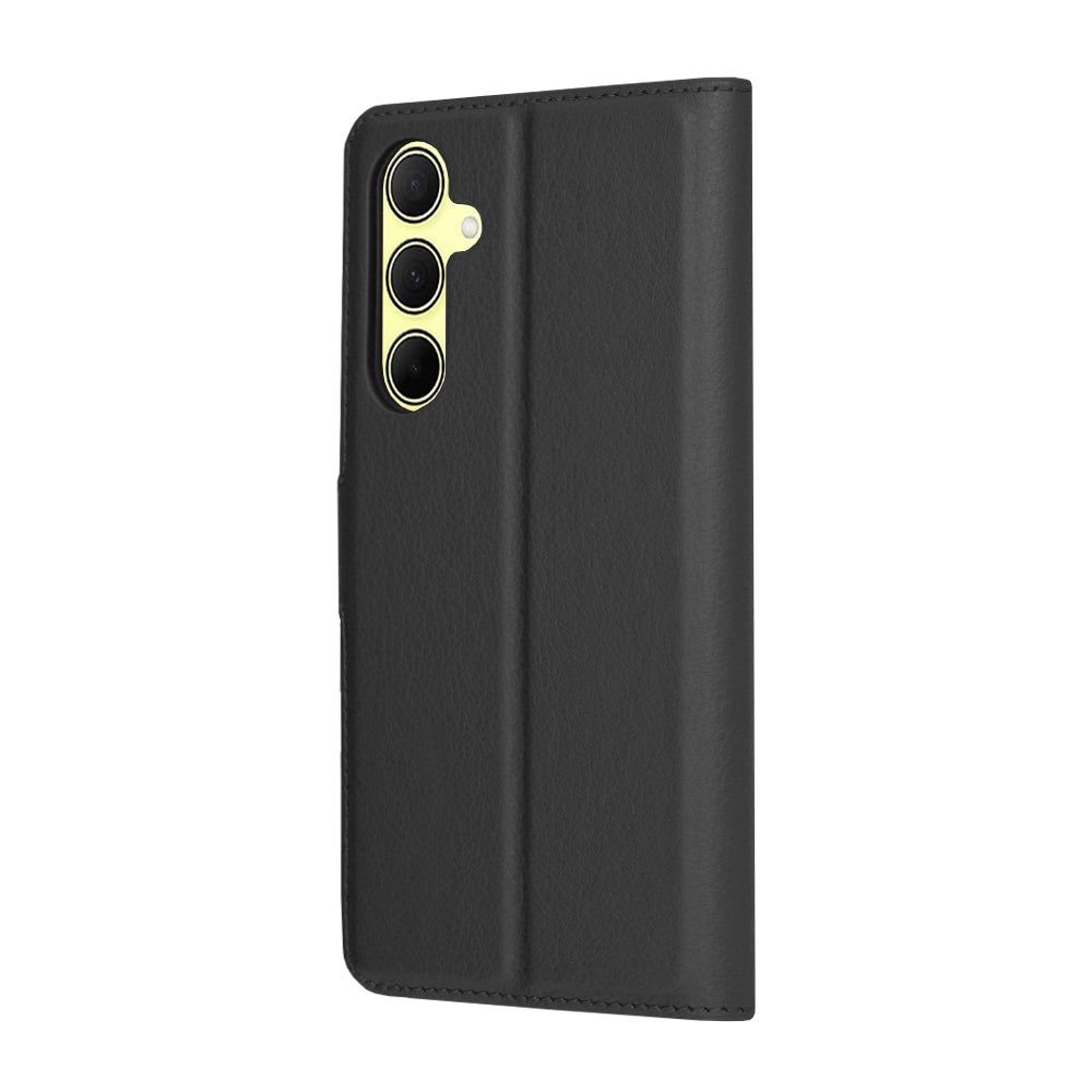 Funda para Samsung Galaxy A35 5G A356, Techsuit, Leather Folio, Negra