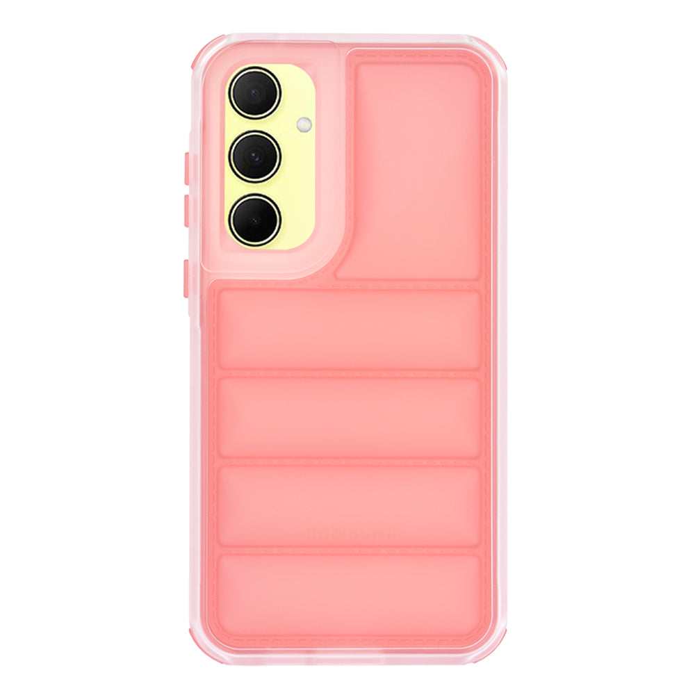 Funda para Samsung Galaxy A35 5G A356, Techsuit, Wave Shield, Roja