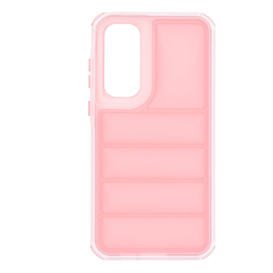 Funda para Samsung Galaxy A35 5G A356, Techsuit, Wave Shield, Rosa