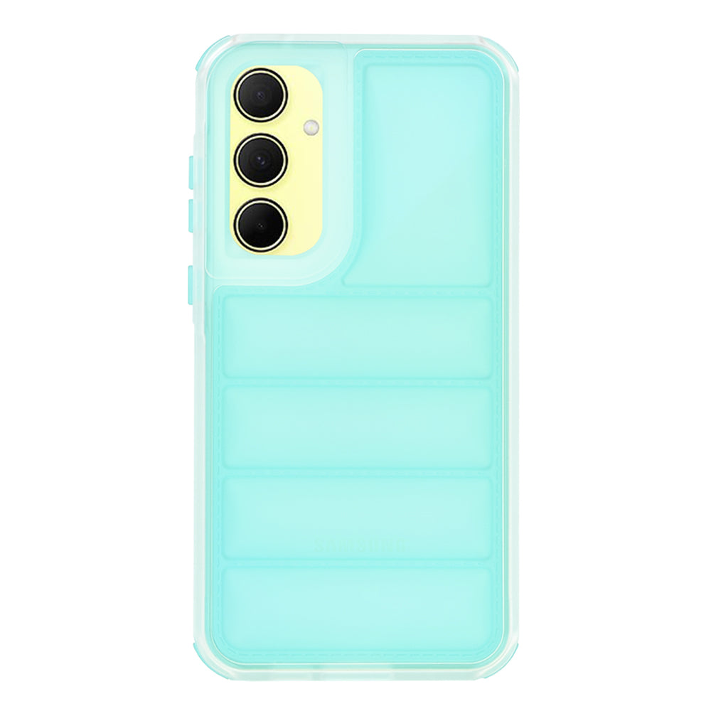 Funda para Samsung Galaxy A35 5G A356, Techsuit, Wave Shield, Turquesa