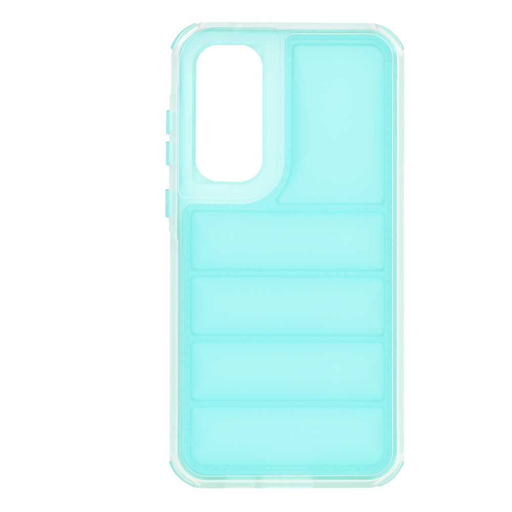 Funda para Samsung Galaxy A35 5G A356, Techsuit, Wave Shield, Turquesa