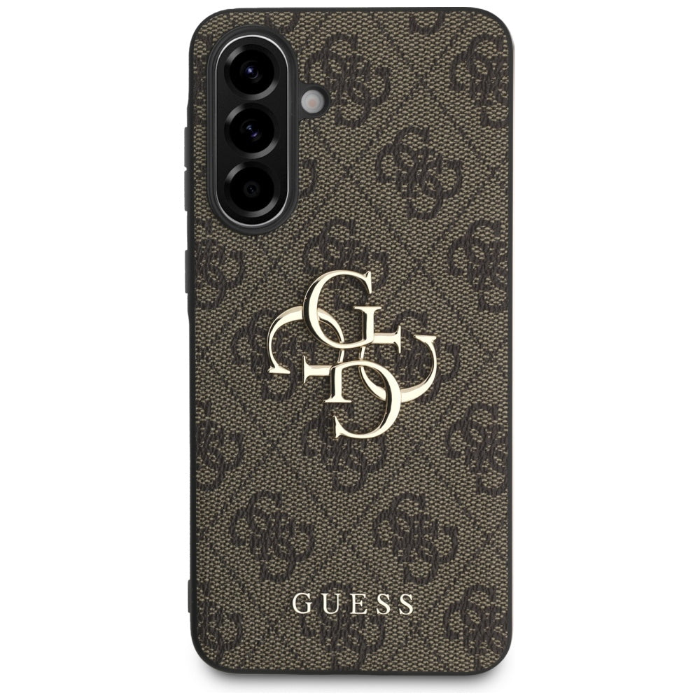 Funda para Samsung Galaxy A36 A366, Guess, 4G Big Logo, Marrón