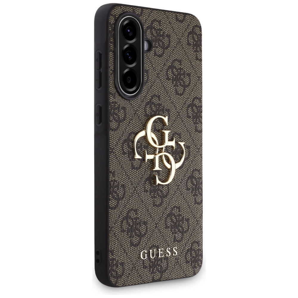 Funda para Samsung Galaxy A36 A366, Guess, 4G Big Logo, Marrón