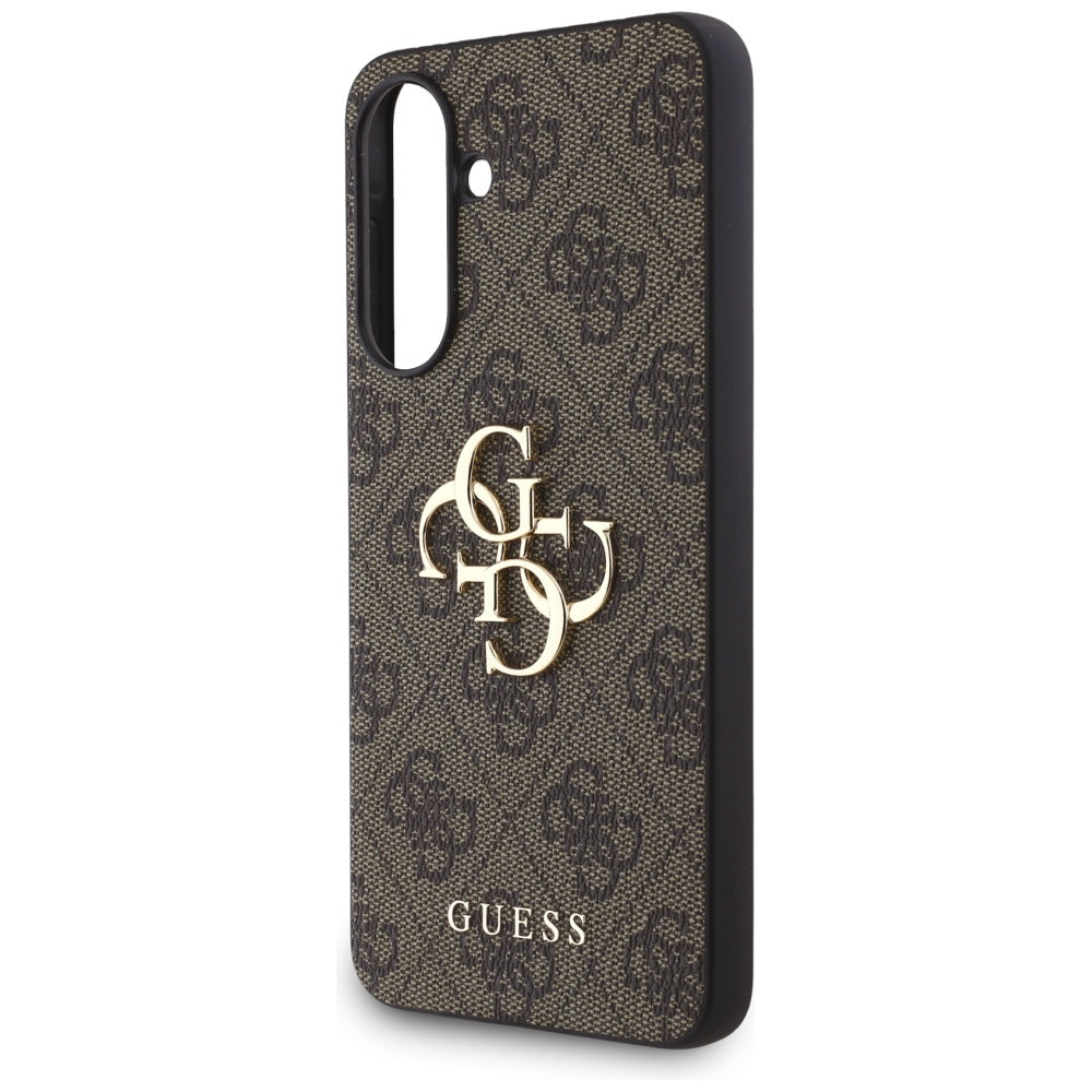Funda para Samsung Galaxy A36 A366, Guess, 4G Big Logo, Marrón