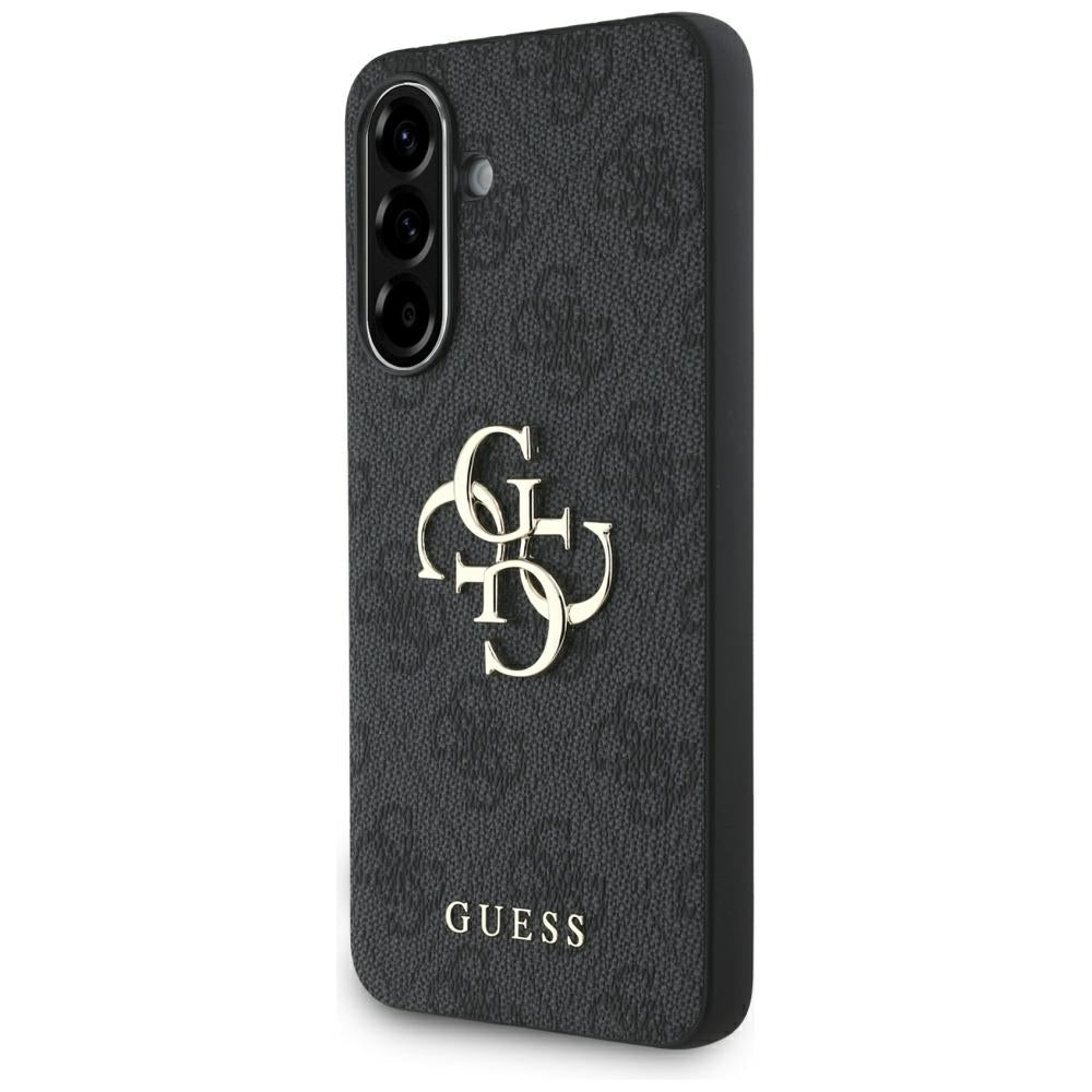 Case for Samsung Galaxy A36 A366, Guess, 4G Big Logo, Black