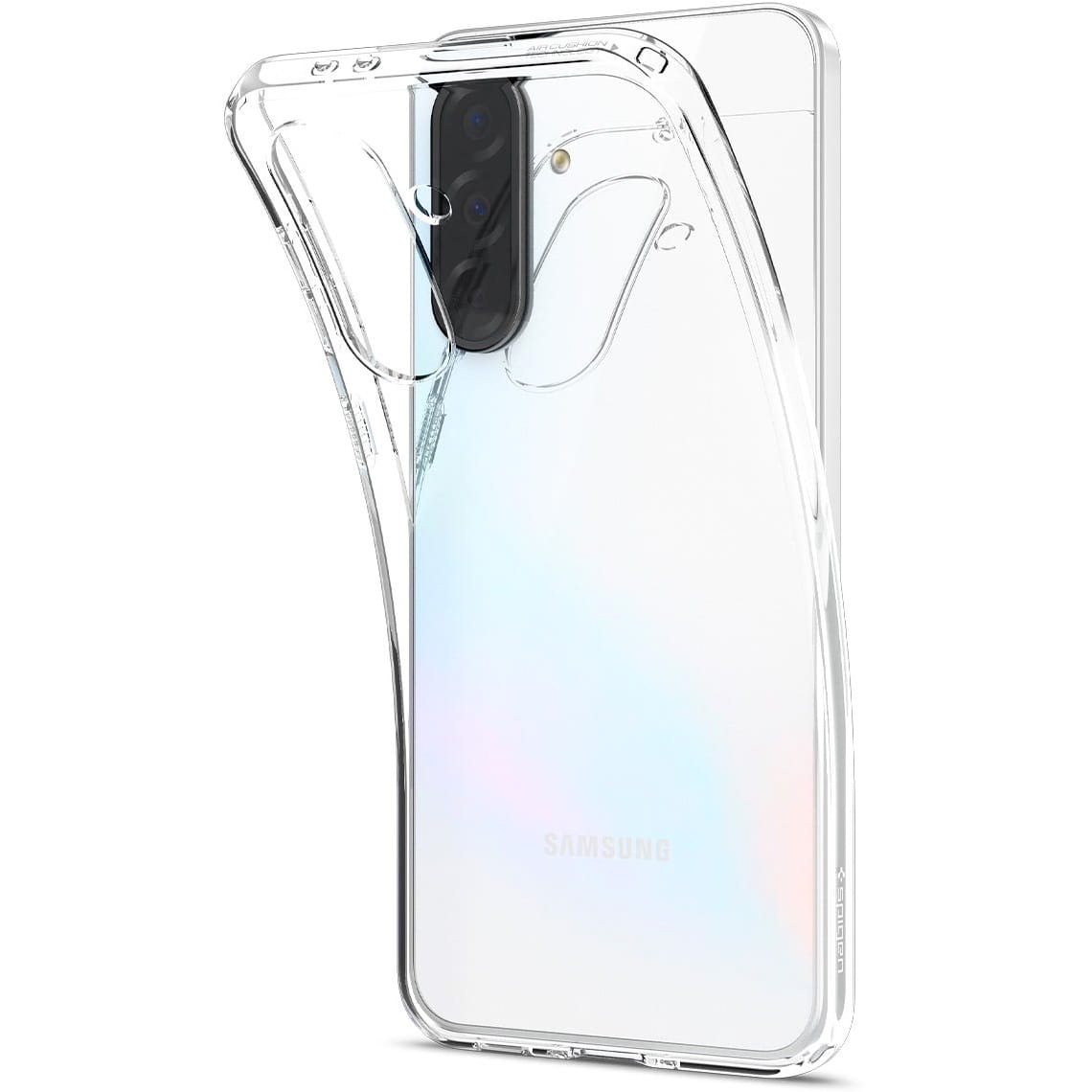 Funda para Samsung Galaxy A36 A366, Spigen, Liquid Crystal, Transparente ACS09167