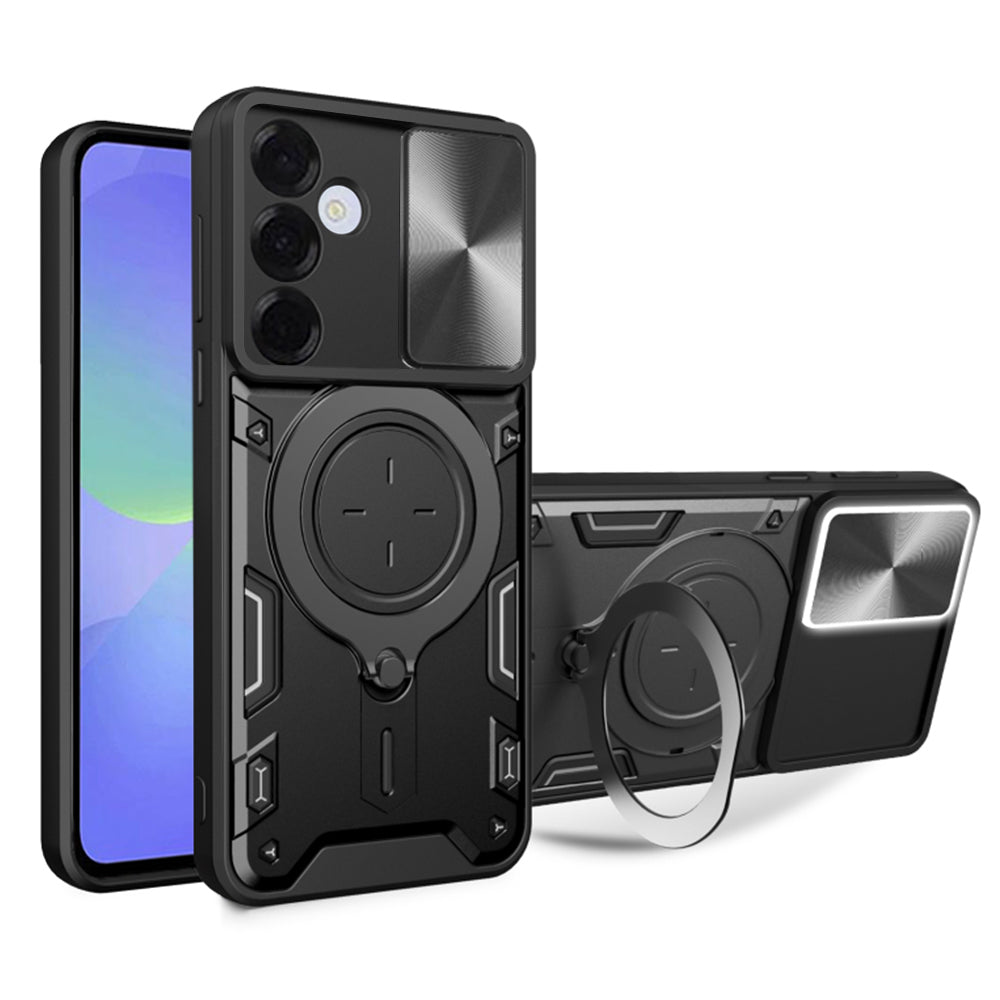 Funda para Samsung Galaxy A36 A366, Techsuit, CamGuard Pro, Negra