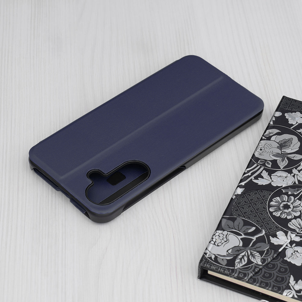 Funda para Samsung Galaxy A36 A366, Techsuit, eFold, Azul Oscuro