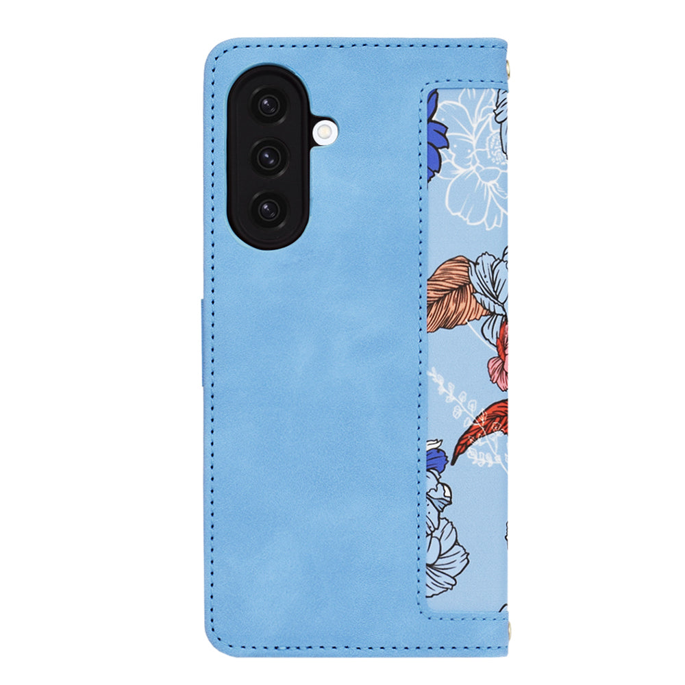 Funda para Samsung Galaxy A36 A366, Techsuit, FlipCraft, Azul