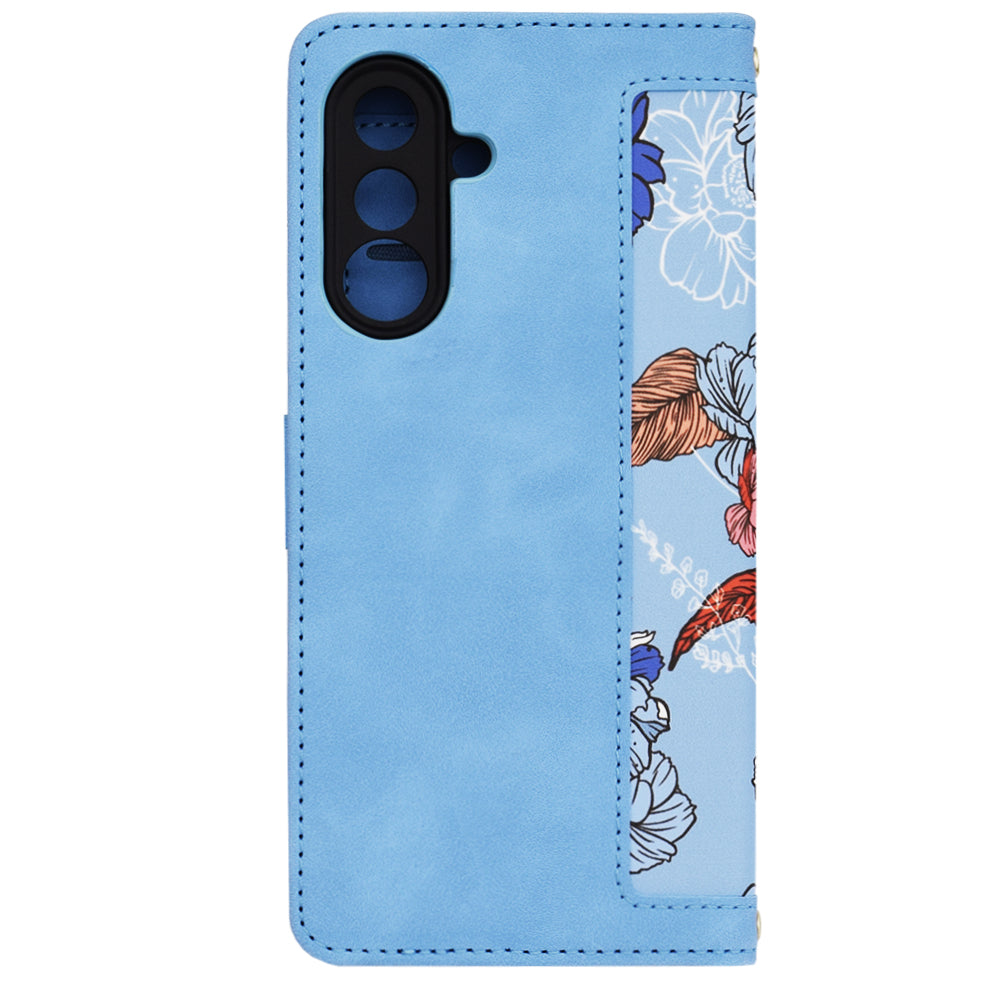 Funda para Samsung Galaxy A36 A366, Techsuit, FlipCraft, Azul