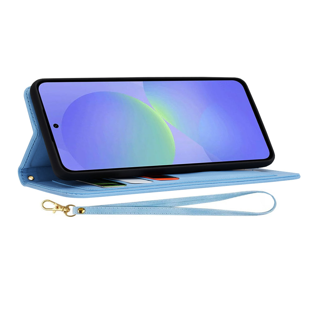 Funda para Samsung Galaxy A36 A366, Techsuit, FlipCraft, Azul