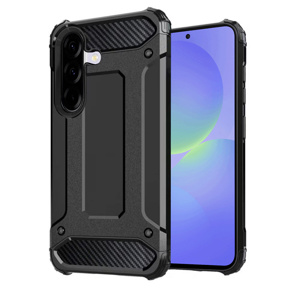 Funda para Samsung Galaxy A36 A366, Techsuit, Hybrid Armor, Negra